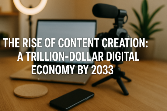 El Auge de la Creación de Contenido: Una Economía Digital de Un Billón de Dólares para 2033